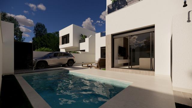 For sale - 3 Bedroom 2 Bathroom Villa in San Fulgencio - Polideportivo  - Alicante