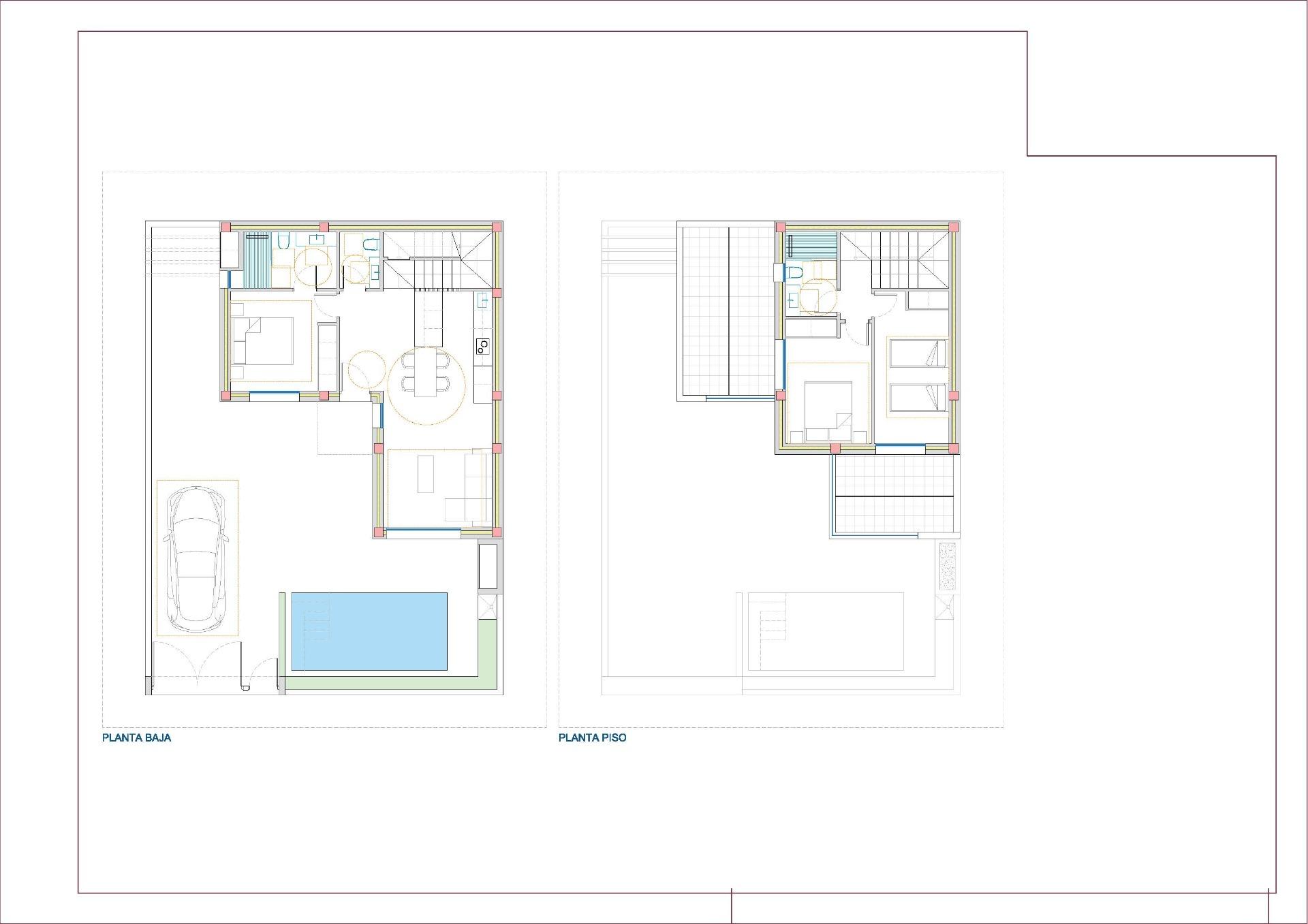 For sale - 3 Bedroom 2 Bathroom Villa in San Fulgencio - Polideportivo  - Alicante