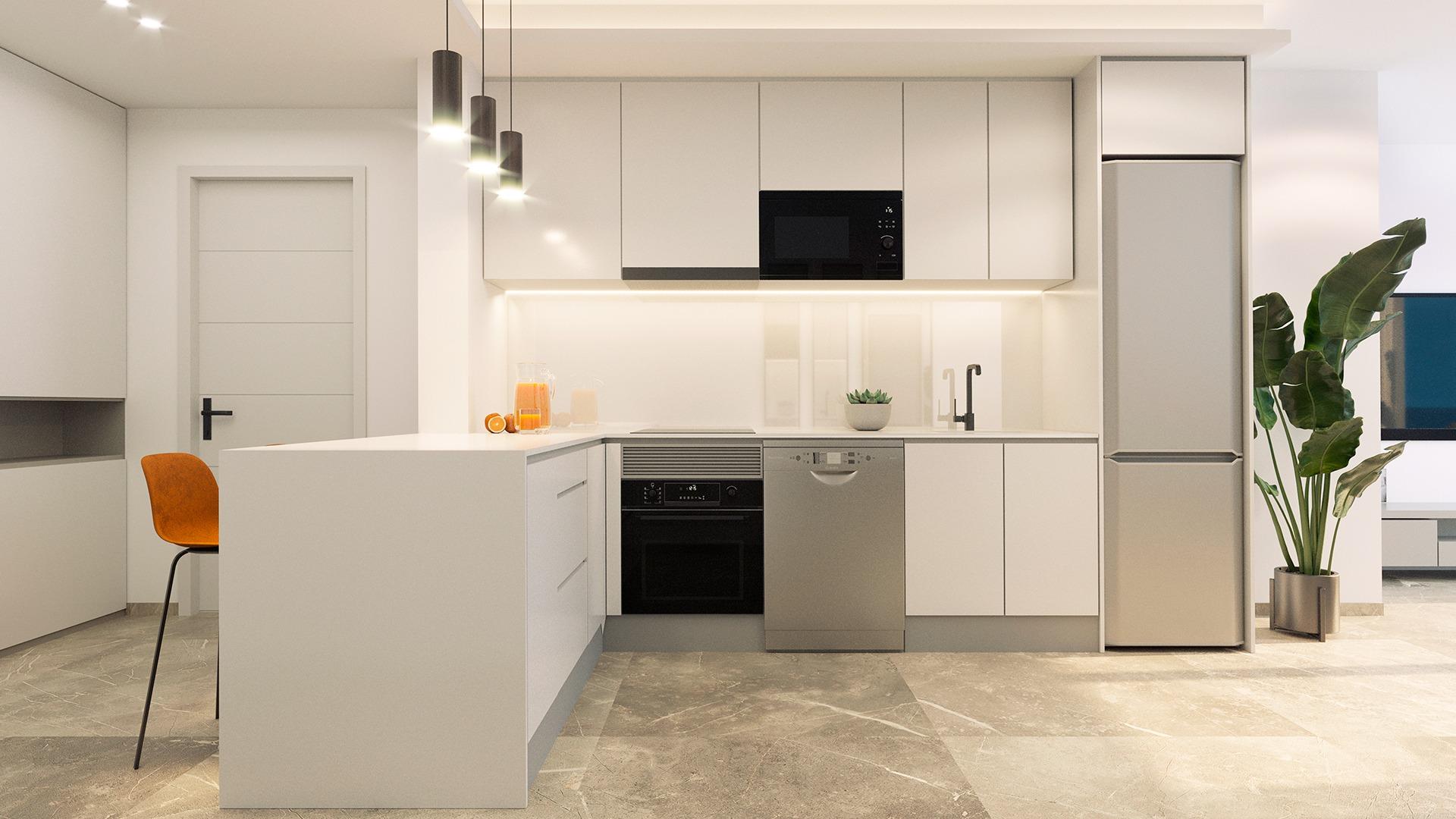 For sale - 2 Bedroom 2 Bathroom Apartment in Torrevieja - Playa de El Cura  - Alicante