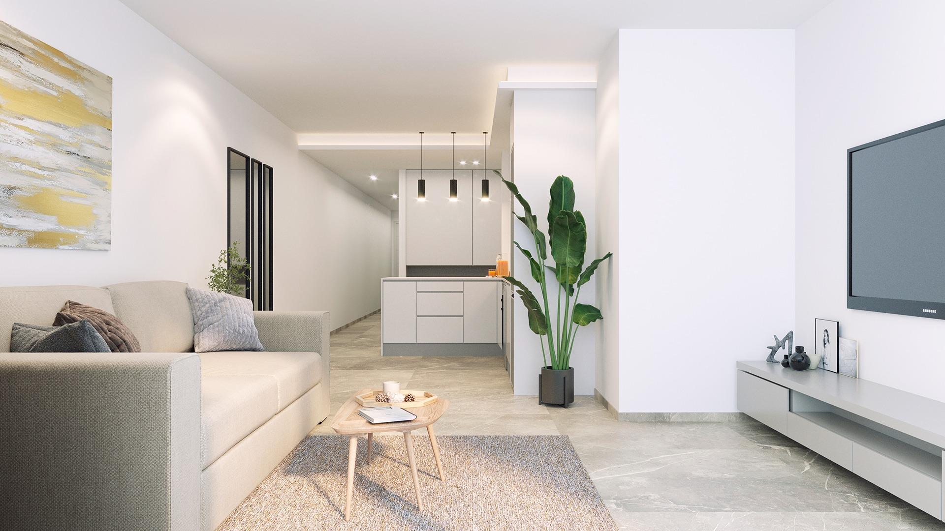 For sale - 2 Bedroom 2 Bathroom Apartment in Torrevieja - Playa de El Cura  - Alicante