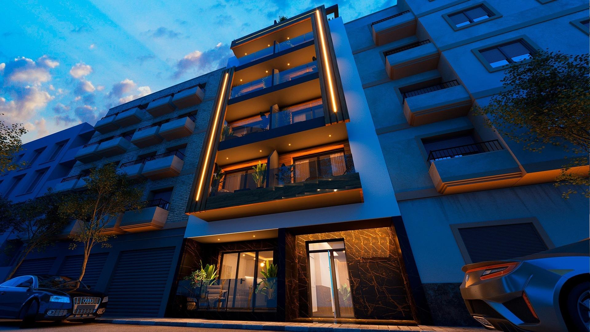 For sale - 2 Bedroom 1 Bathroom Penthouse in Torrevieja - Playa de El Cura  - Alicante