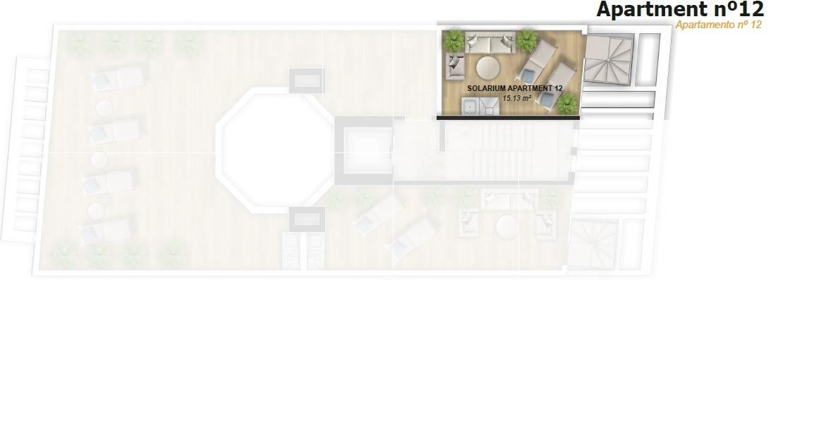 For sale - 2 Bedroom 1 Bathroom Penthouse in Torrevieja - Playa de El Cura  - Alicante