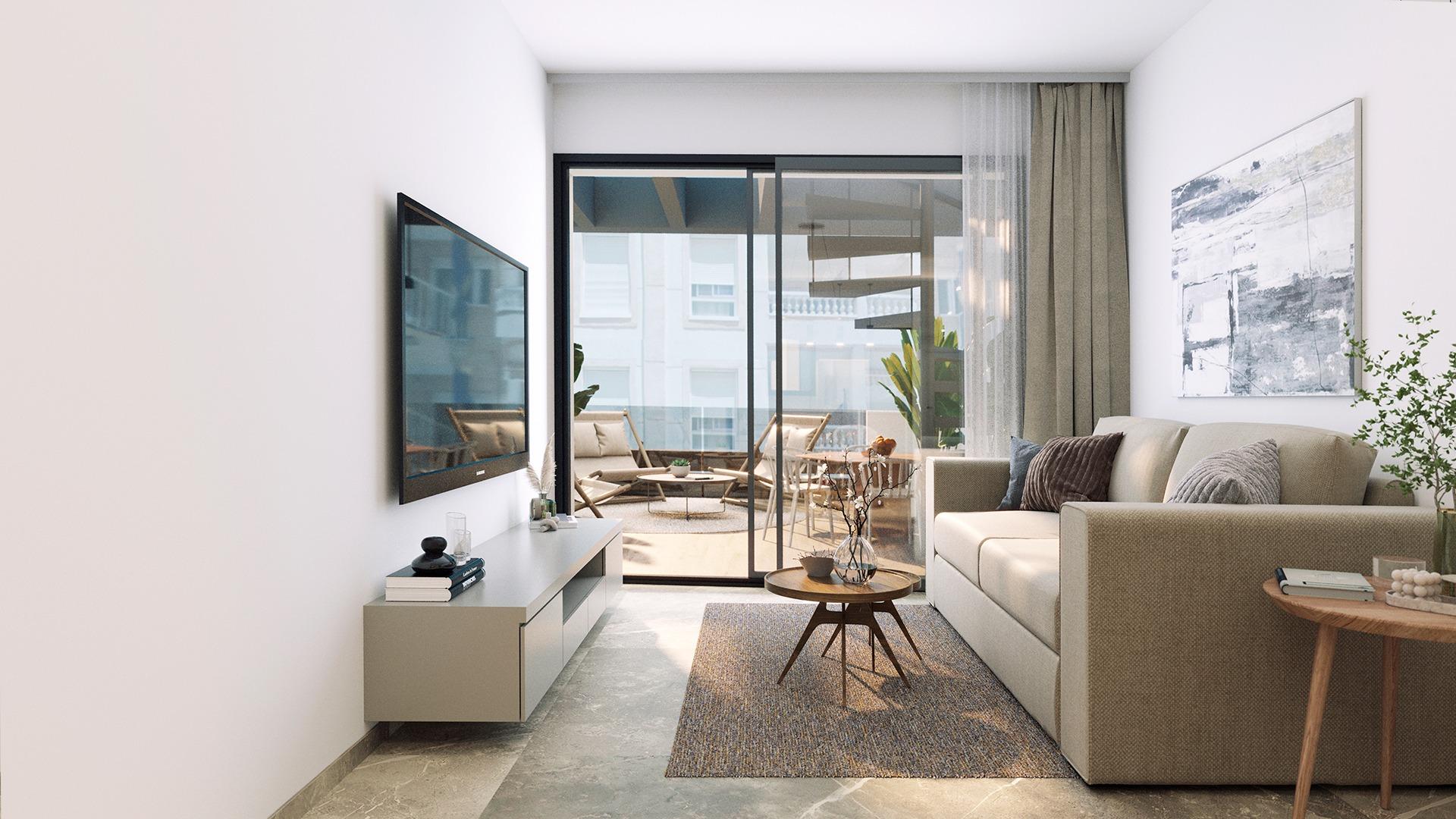 For sale - 2 Bedroom 1 Bathroom Penthouse in Torrevieja - Playa de El Cura  - Alicante