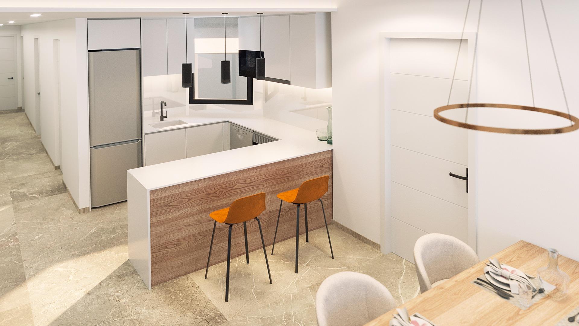 For sale - 2 Bedroom 1 Bathroom Penthouse in Torrevieja - Playa de El Cura  - Alicante