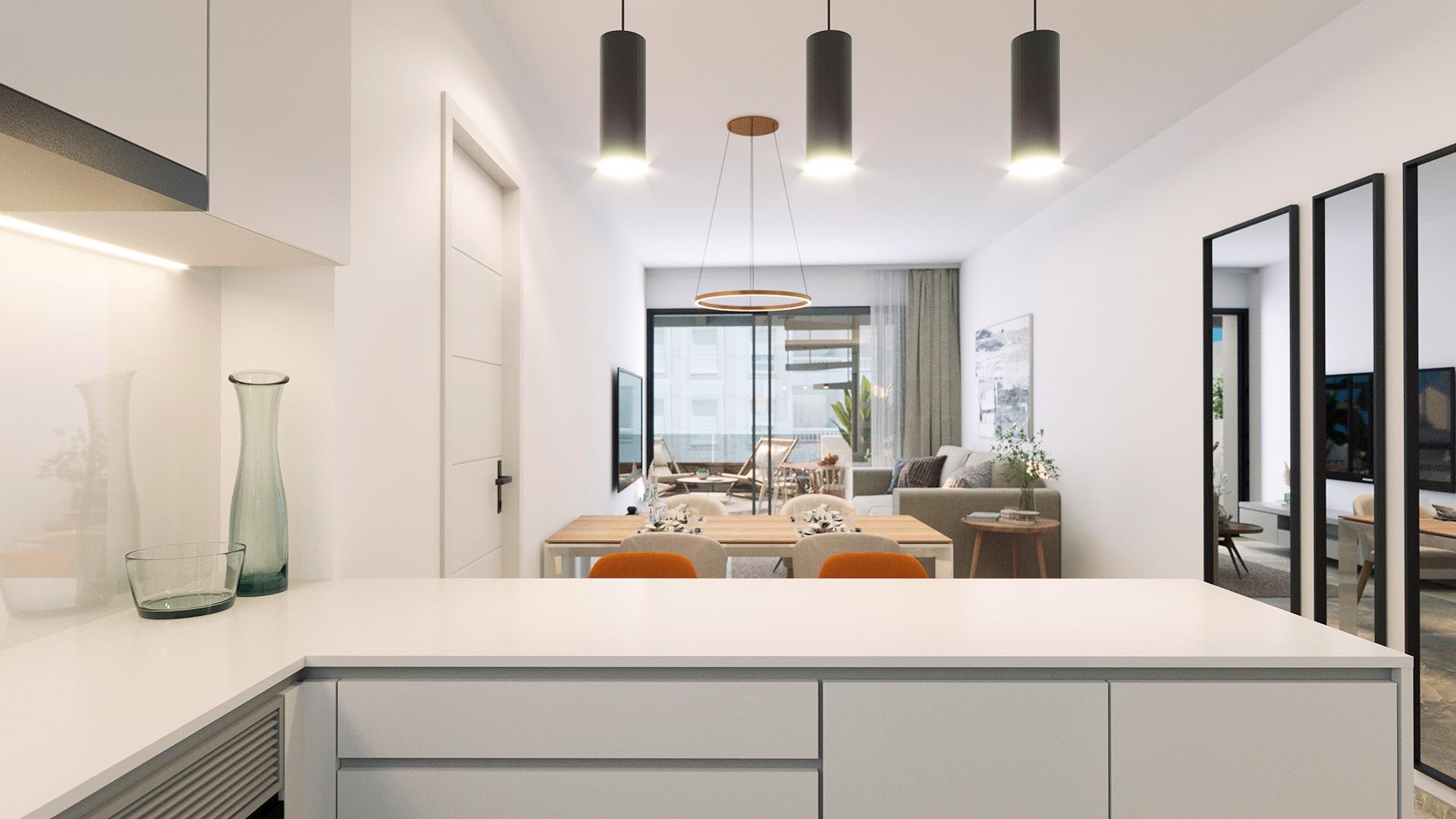 For sale - 2 Bedroom 1 Bathroom Penthouse in Torrevieja - Playa de El Cura  - Alicante