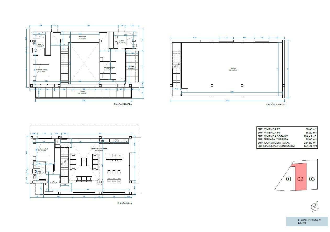 For sale - 3 Bedroom 3 Bathroom Villa in Ciudad Quesada - Ciudad Quesada  - Alicante