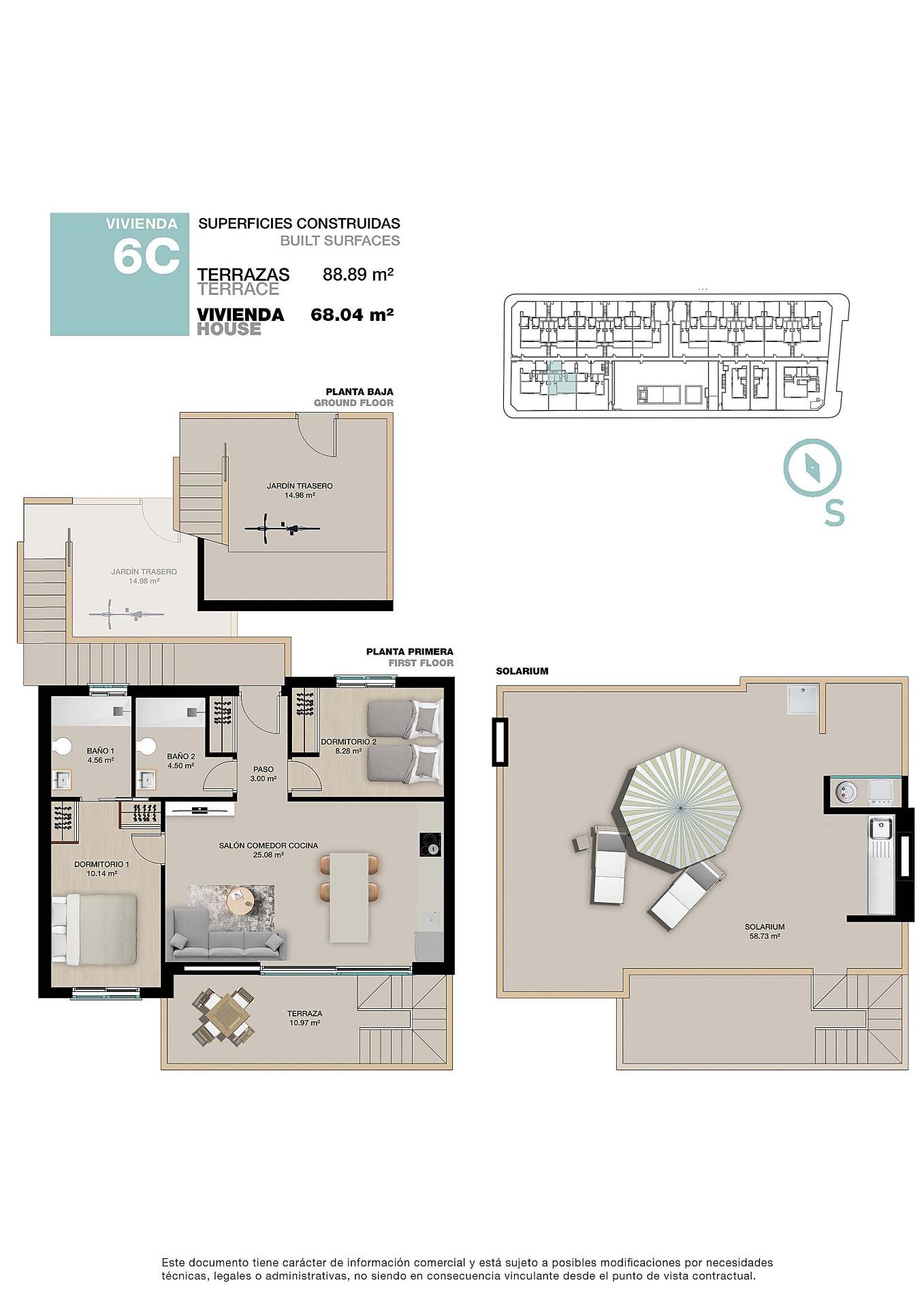 For sale - 2 Bedroom 2 Bathroom Bungalow in Pilar de La Horadada - Torre De La Horadada  - Alicante
