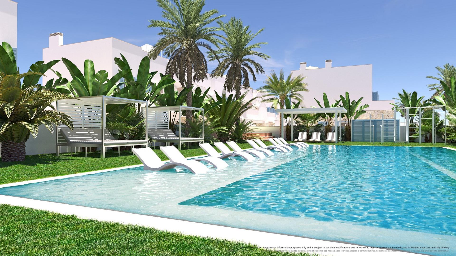 For sale - 2 Bedroom 2 Bathroom Bungalow in Pilar de La Horadada - Torre De La Horadada  - Alicante