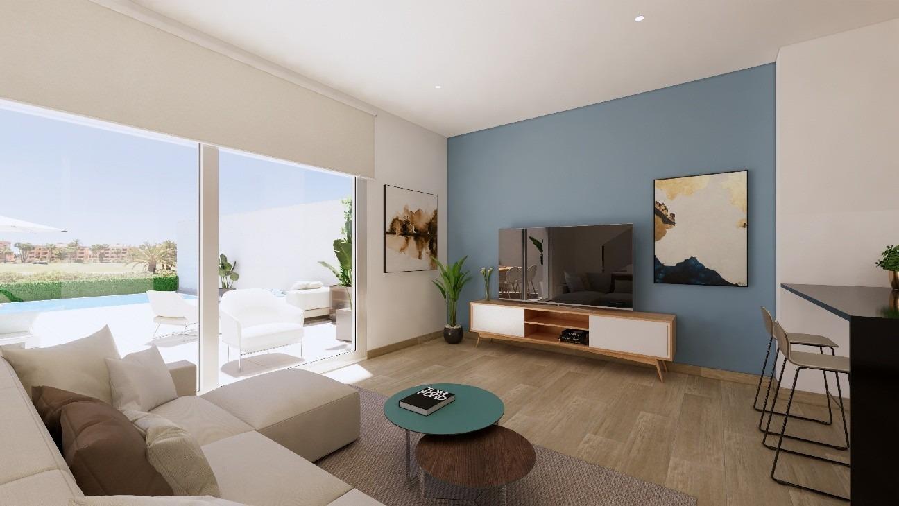 New Build - 3 Bedroom 2 Bathroom Town House in Los Alcazares - Serena Golf  - Murcia