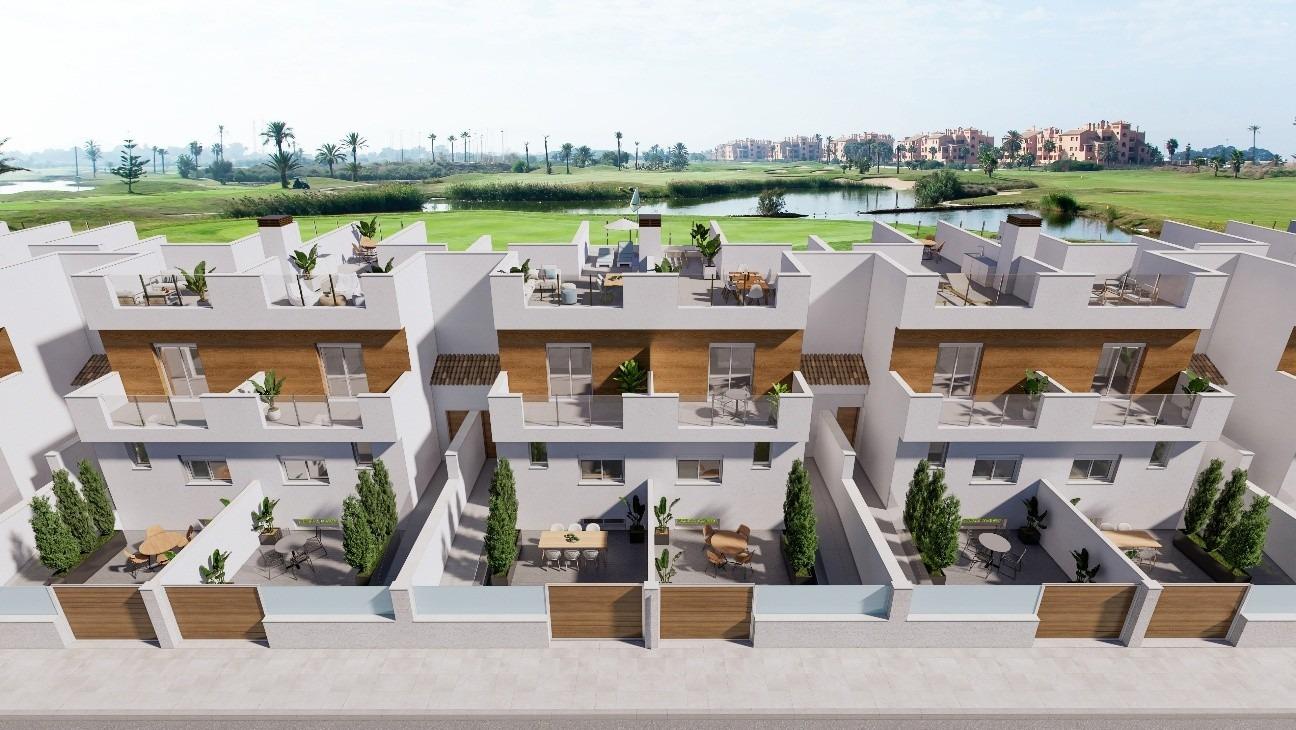 New Build - 3 Bedroom 2 Bathroom Town House in Los Alcazares - Serena Golf  - Murcia