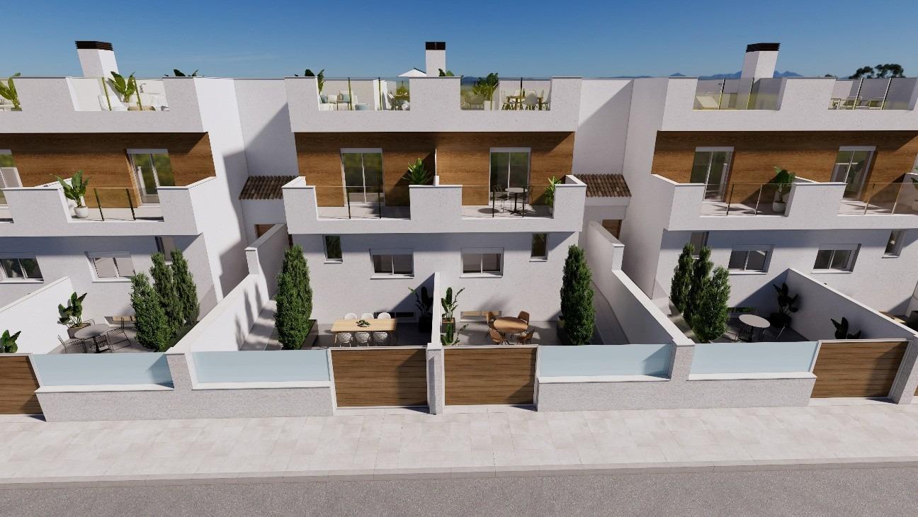 New Build - 3 Bedroom 2 Bathroom Town House in Los Alcazares - Serena Golf  - Murcia