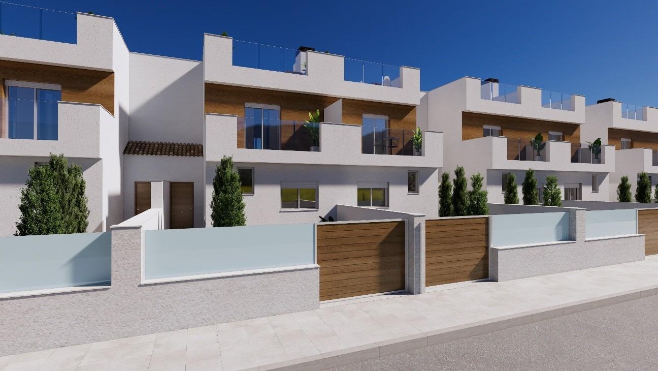 New Build - 3 Bedroom 2 Bathroom Town House in Los Alcazares - Serena Golf  - Murcia