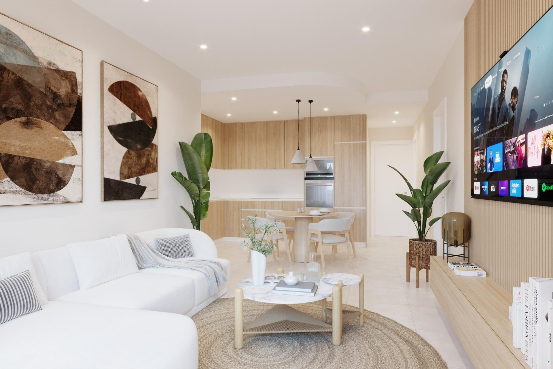 New Build - 3 Bedroom 2 Bathroom Bungalow in San Pedro del Pinatar - Los Cuarteros  - Murcia
