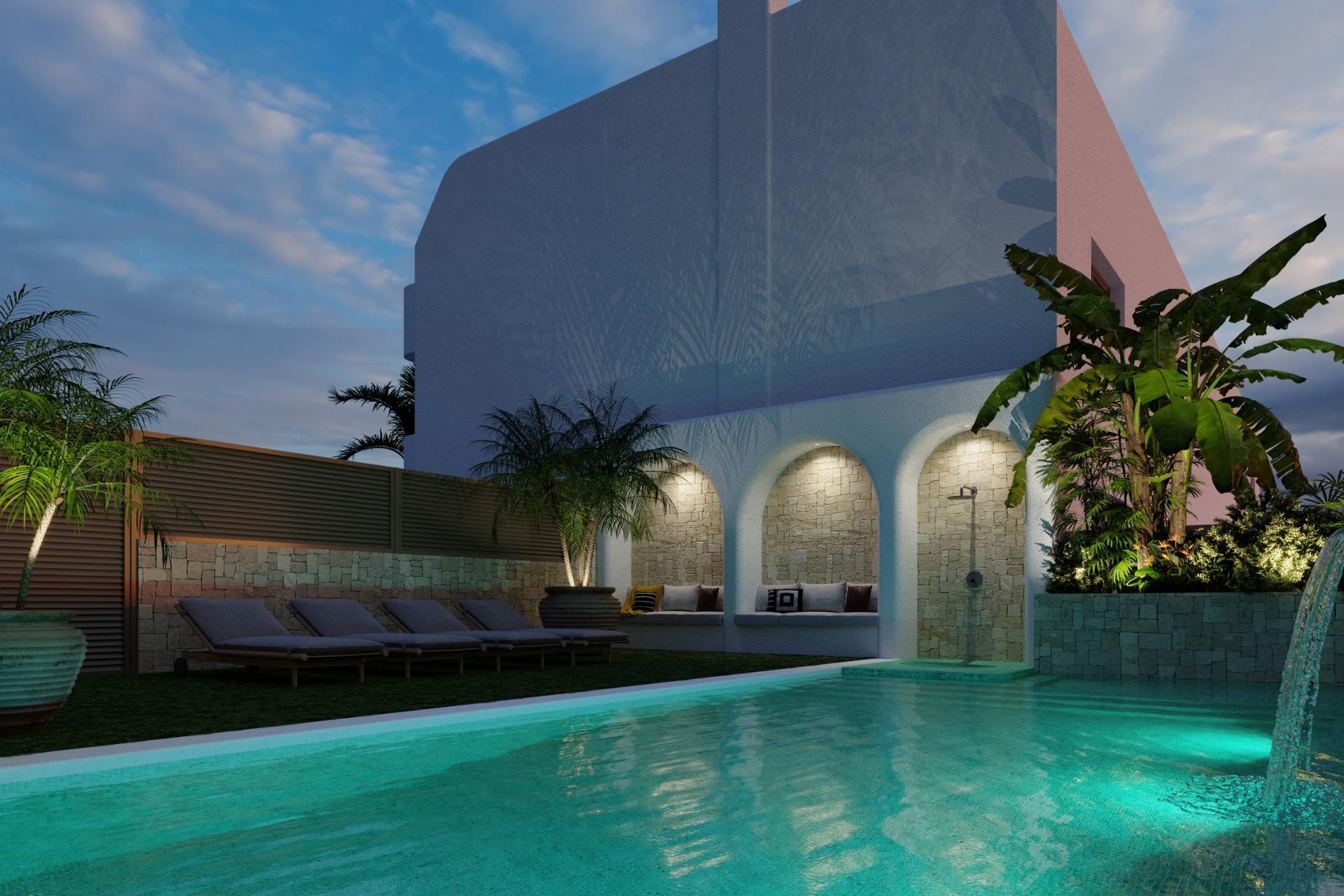 New Build - 3 Bedroom 2 Bathroom Bungalow in San Pedro del Pinatar - Los Cuarteros  - Murcia