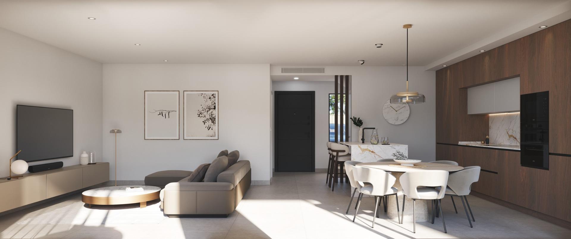 New Build - 3 Bedroom 3 Bathroom Villa in San Javier - Santiago De La Ribera  - Murcia