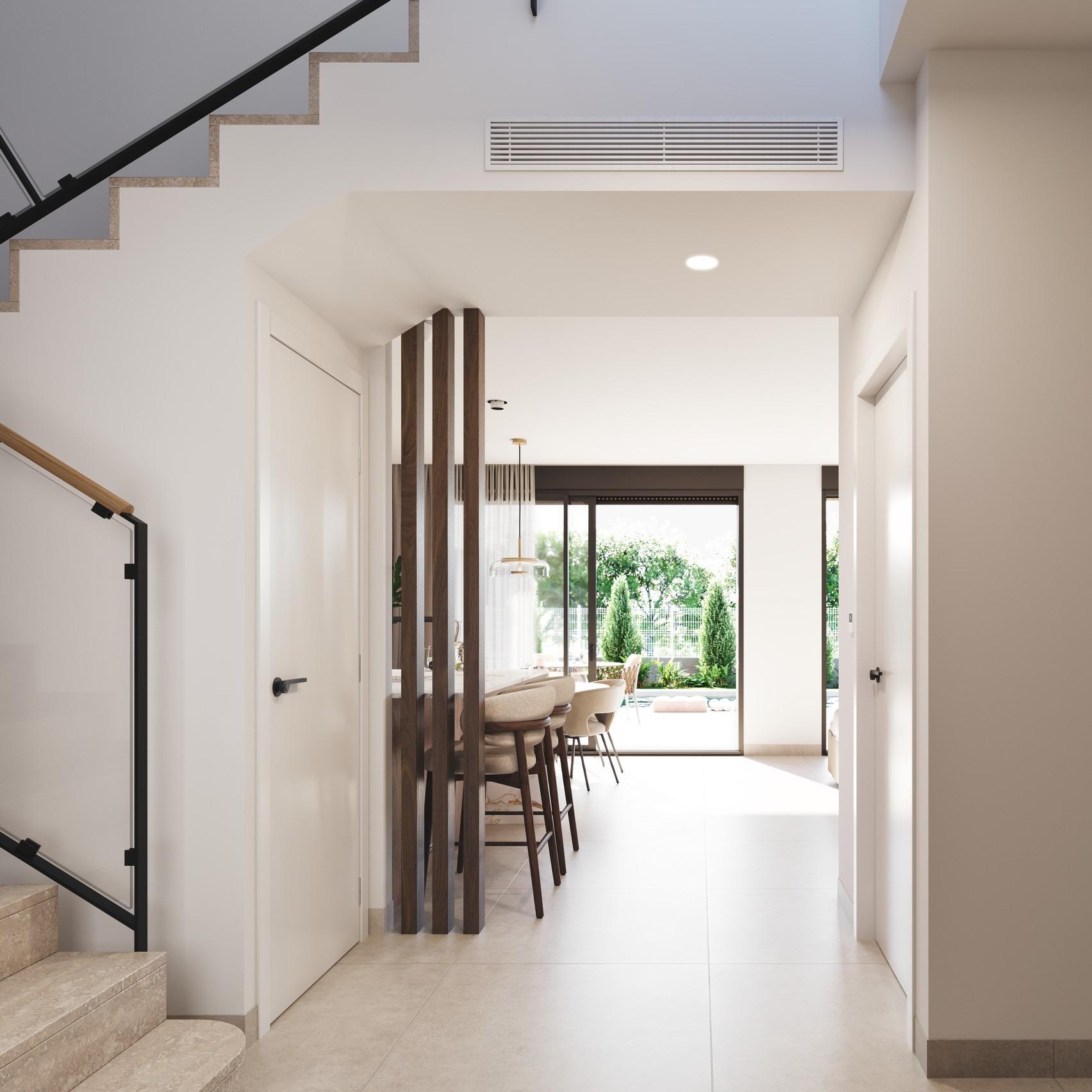 New Build - 3 Bedroom 3 Bathroom Villa in San Javier - Santiago De La Ribera  - Murcia