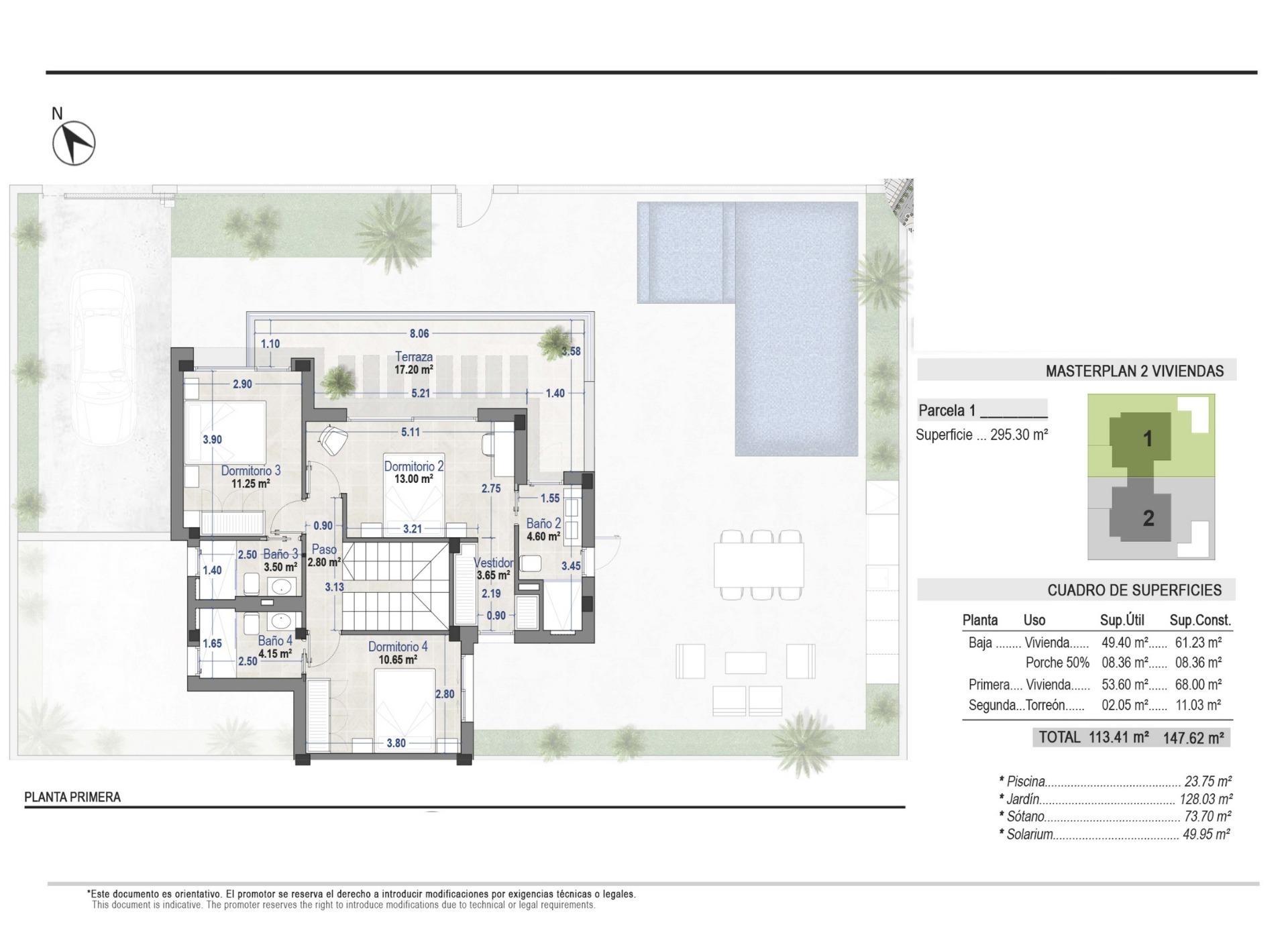 New Build - 4 Bedroom 4 Bathroom Villa in Torre Pacheco - Santa Rosalia Lake and Life Resort  - Murcia