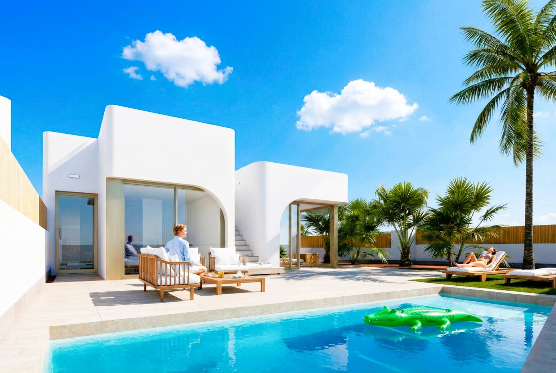 New Build - 3 Bedroom 2 Bathroom Villa in Los Alcazares - Serena Golf  - Murcia