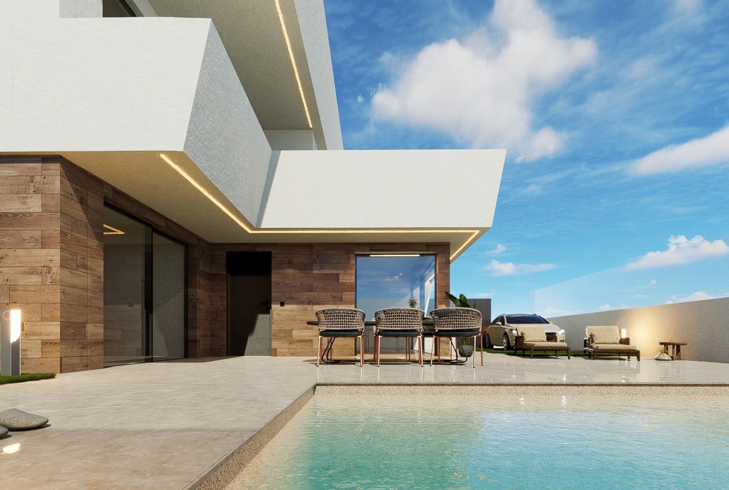 New Build - 3 Bedroom 3 Bathroom Villa in San Pedro del Pinatar - Centro  - Murcia