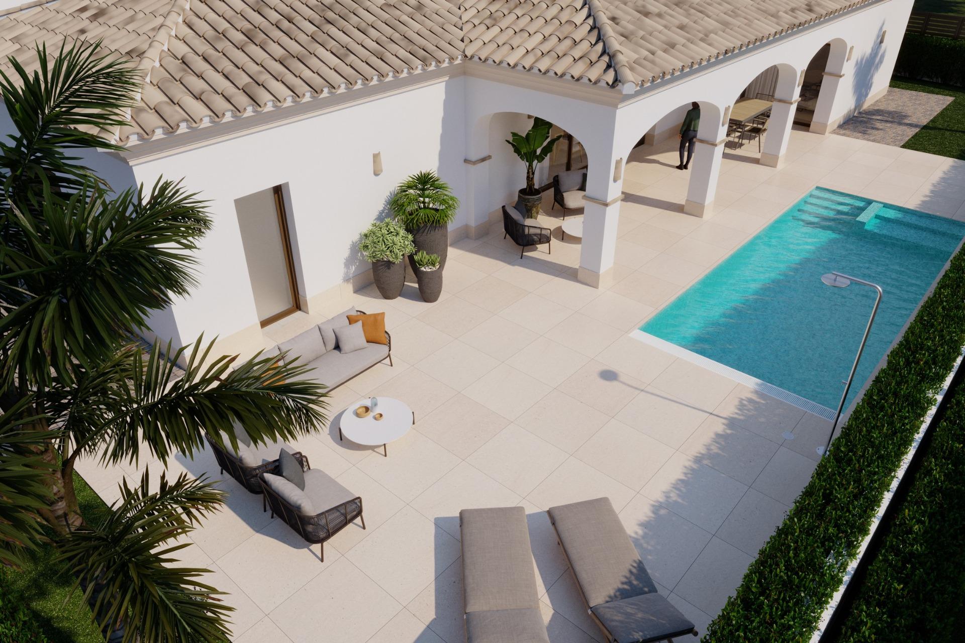 New Build - 3 Bedroom 3 Bathroom Villa in San Pedro del Pinatar - Lo Pagan  - Murcia