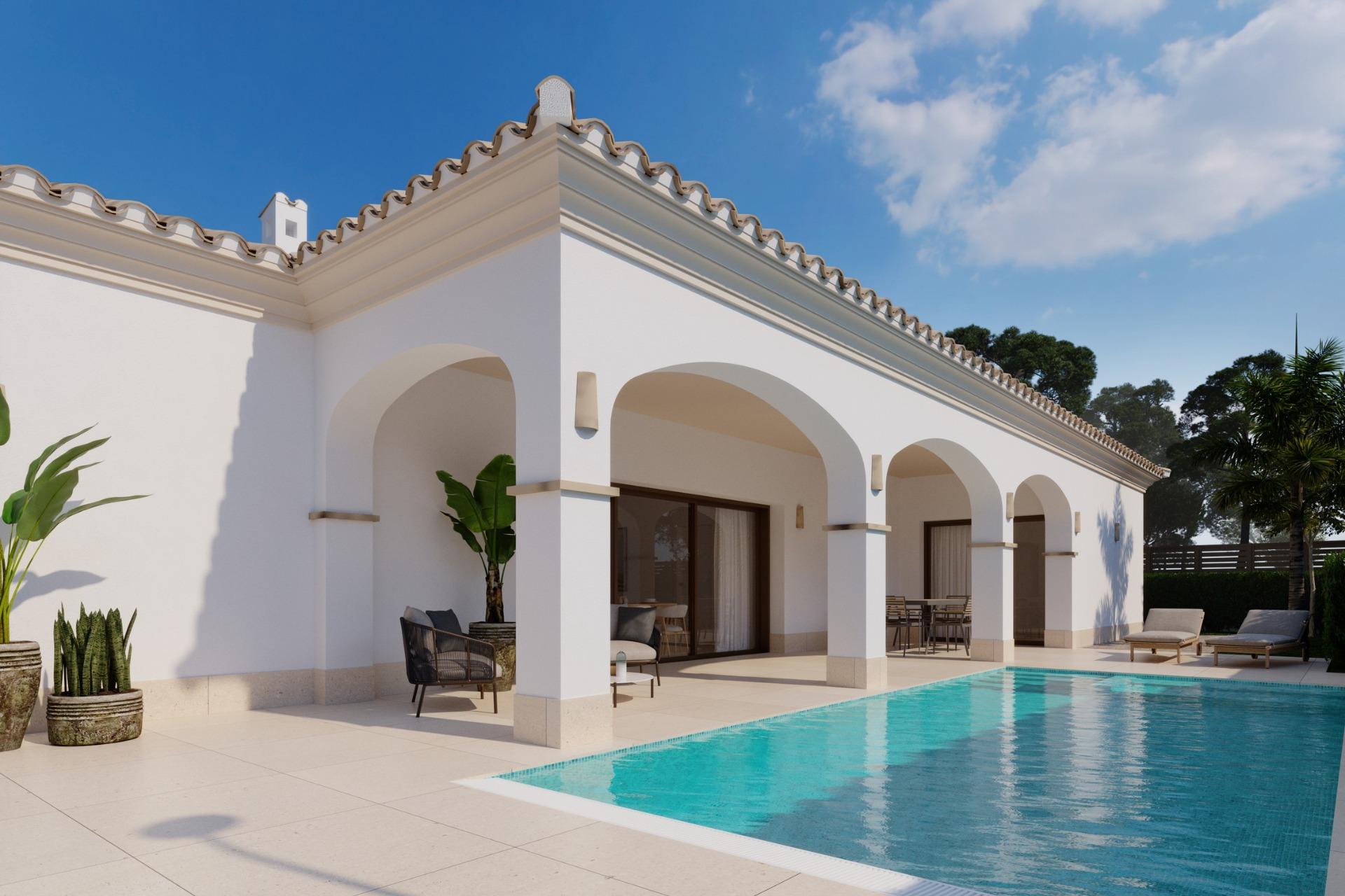 New Build - 3 Bedroom 3 Bathroom Villa in San Pedro del Pinatar - Lo Pagan  - Murcia