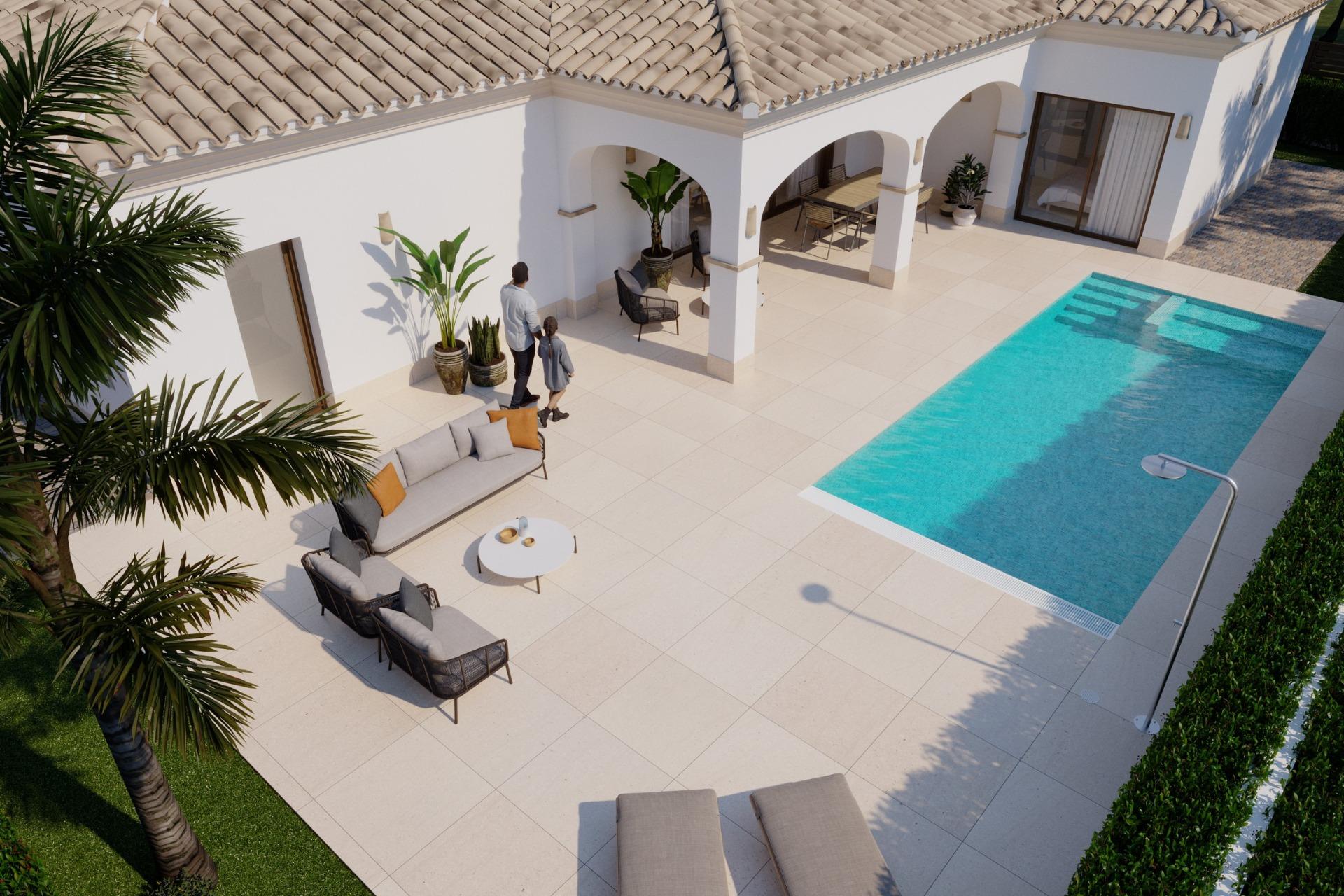 New Build - 3 Bedroom 3 Bathroom Villa in San Pedro del Pinatar - Lo Pagan  - Murcia