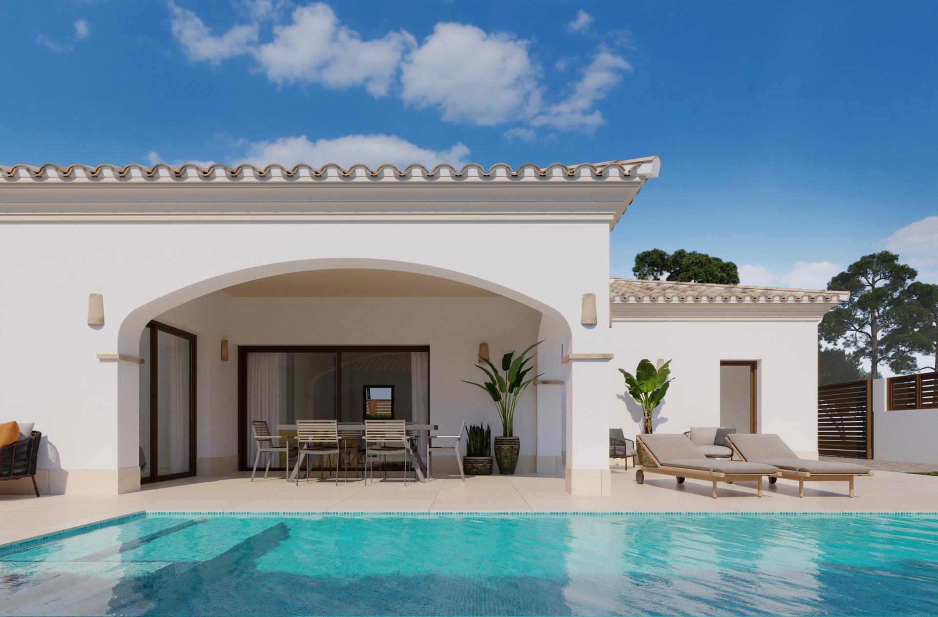 New Build - 3 Bedroom 3 Bathroom Villa in San Pedro del Pinatar - Lo Pagan  - Murcia
