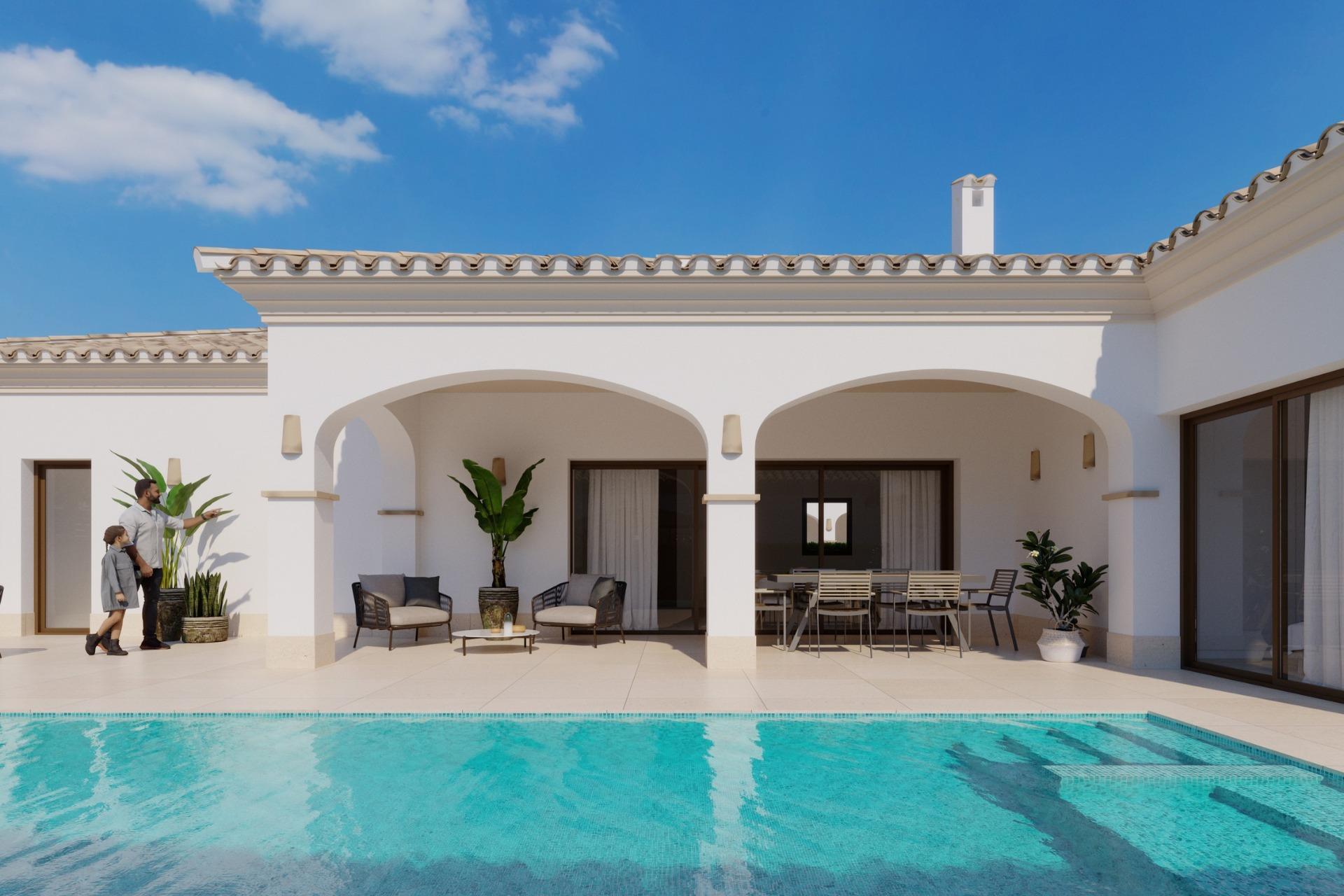 New Build - 3 Bedroom 3 Bathroom Villa in San Pedro del Pinatar - Lo Pagan  - Murcia