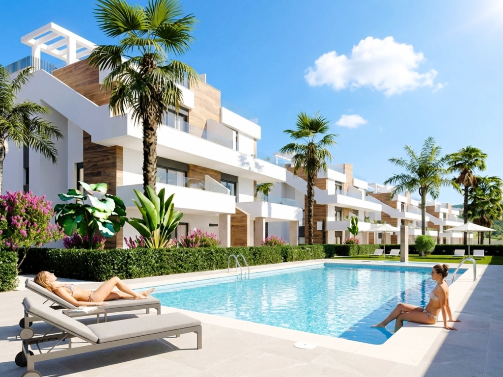 2 Bedroom 2 Bathroom Apartment in Fuente Álamo