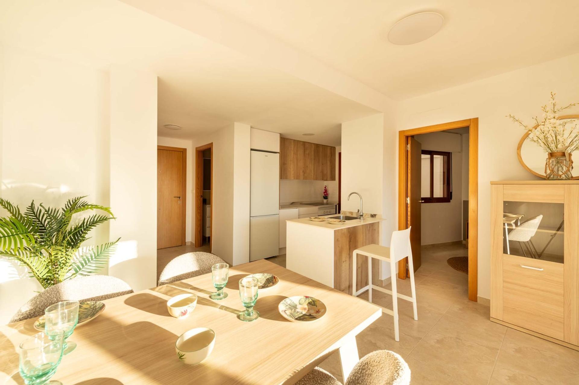 New Build - 2 Bedroom 1 Bathroom Apartment in Avileses - pueblo  - Murcia