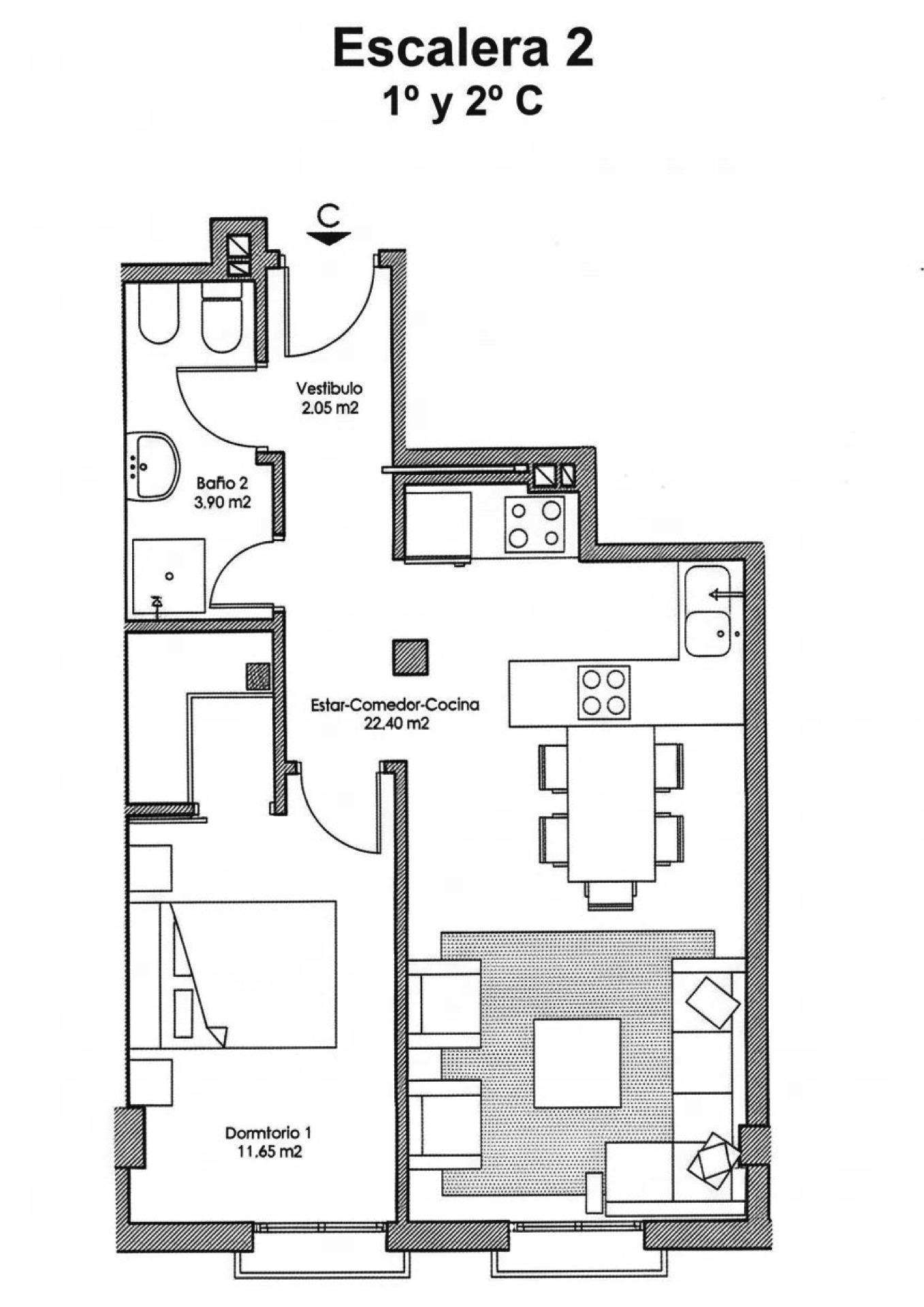 New Build - 1 Bedroom 1 Bathroom Apartment in Avileses - pueblo  - Murcia