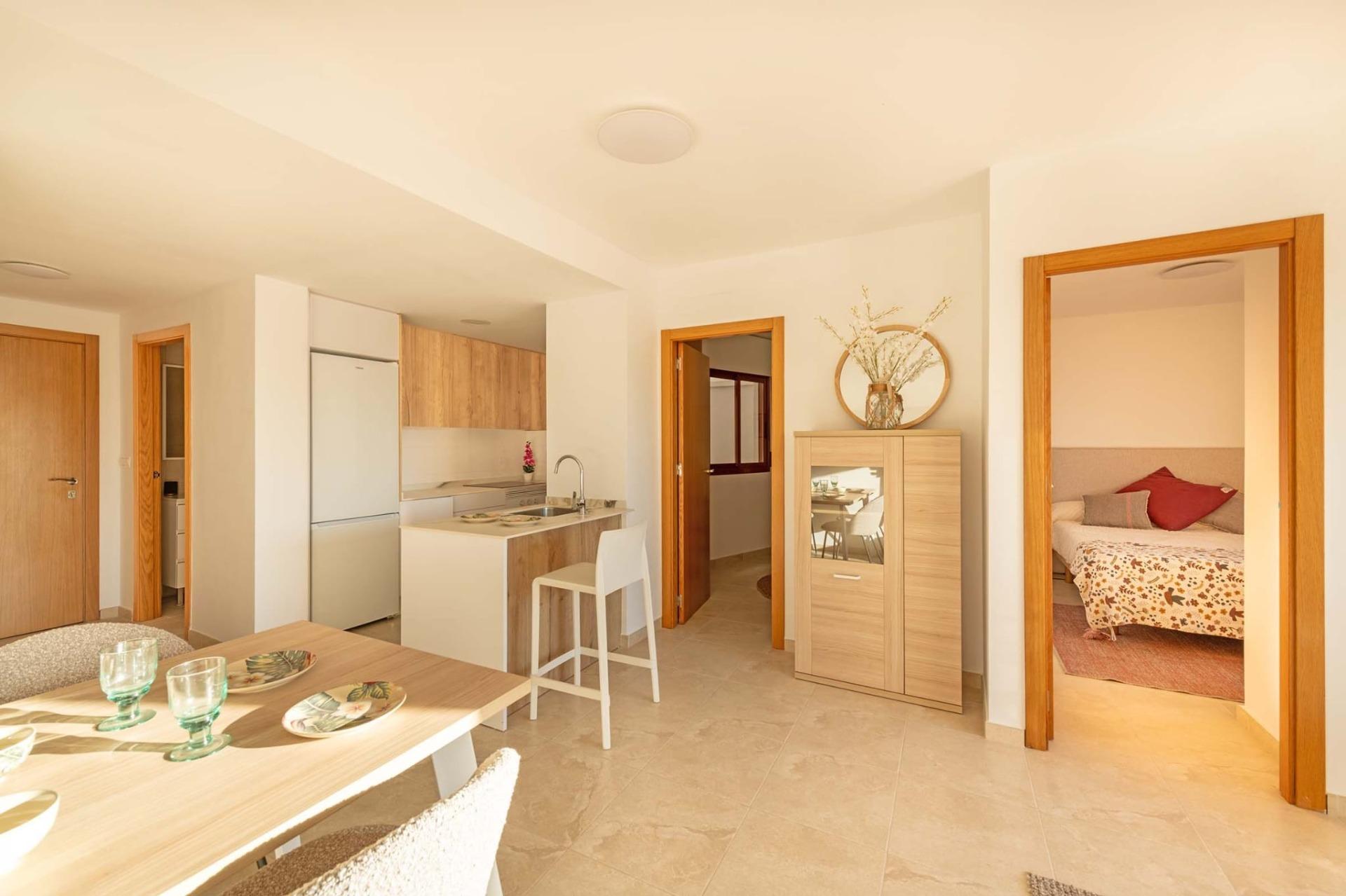 New Build - 1 Bedroom 1 Bathroom Apartment in Avileses - pueblo  - Murcia