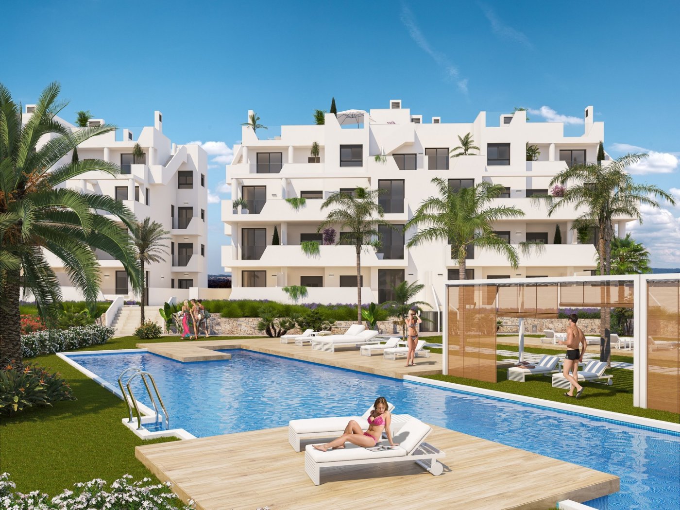 New Build - 2 Bedroom 2 Bathroom Penthouse in Torre Pacheco - Santa Rosalia Lake and Life Resort  - Murcia