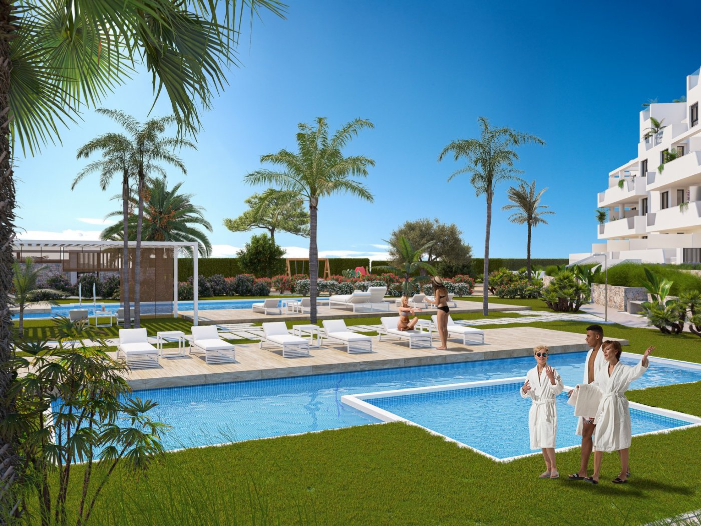 New Build - 2 Bedroom 2 Bathroom Penthouse in Torre Pacheco - Santa Rosalia Lake and Life Resort  - Murcia