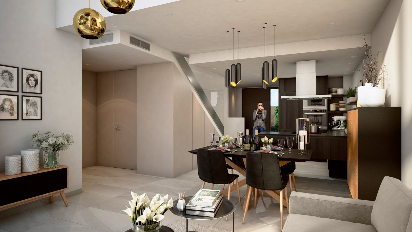 For sale - 3 Bedroom 2 Bathroom Villa in Algorfa - La Finca Golf  - Alicante