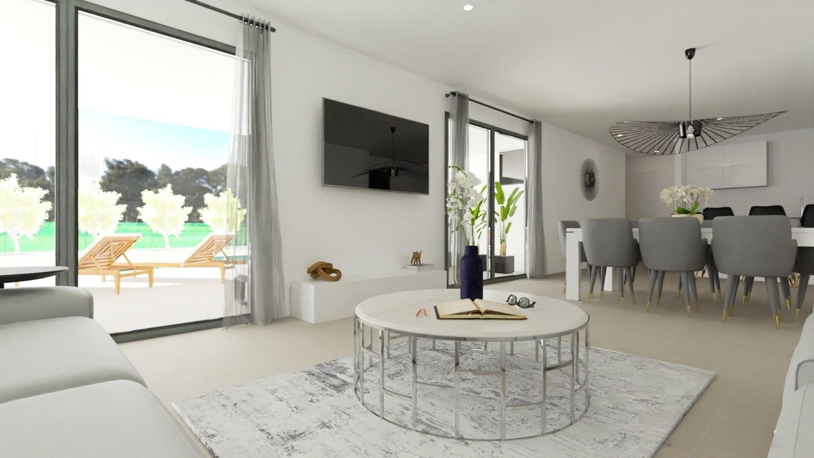 For sale - 3 Bedroom 2 Bathroom Villa in Hondón de las Nieves - Urbaniz La Montañosa  - Alicante