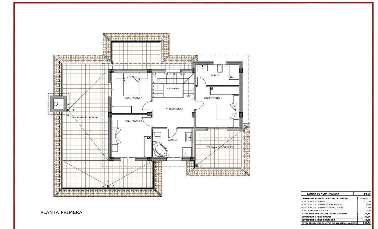 For sale - 4 Bedroom 3 Bathroom Villa in Pinoso - Camino Del Prado  - Alicante