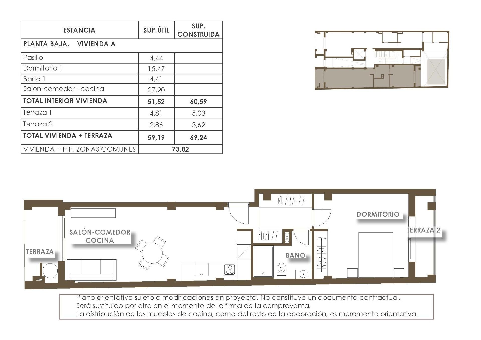 For sale - 1 Bedroom 1 Bathroom Apartment in Torrevieja - Playa de El Cura  - Alicante