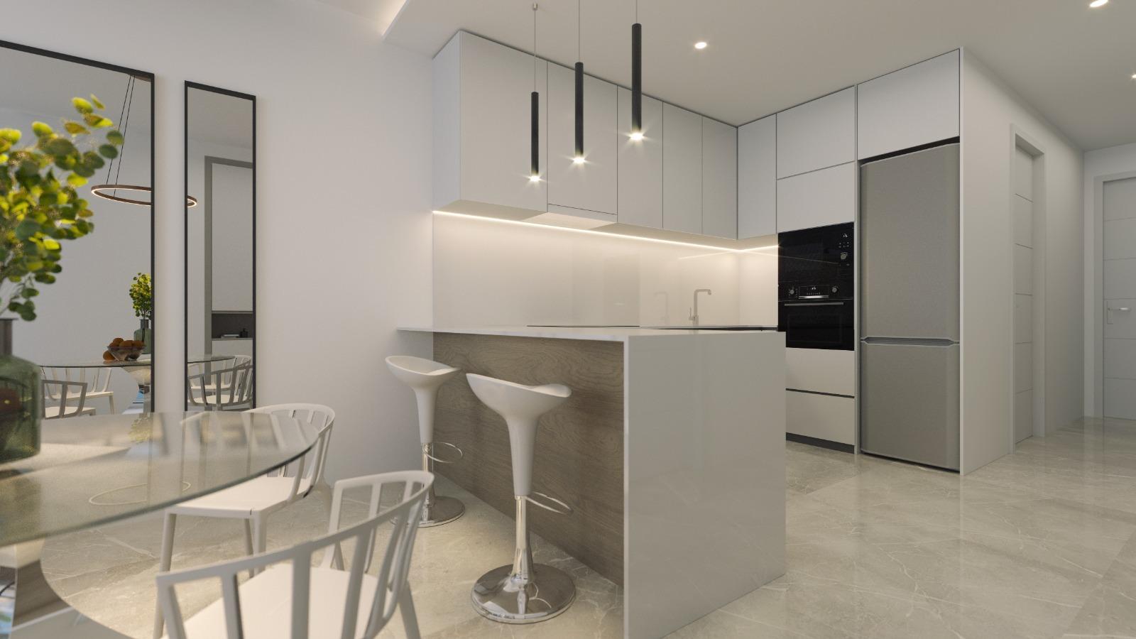 For sale - 2 Bedroom 2 Bathroom Apartment in Torrevieja - Playa de El Cura  - Alicante