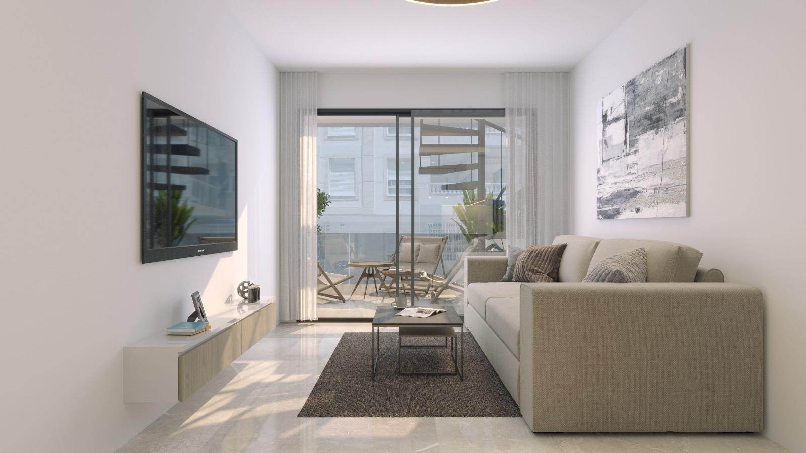 For sale - 2 Bedroom 2 Bathroom Apartment in Torrevieja - Playa de El Cura  - Alicante
