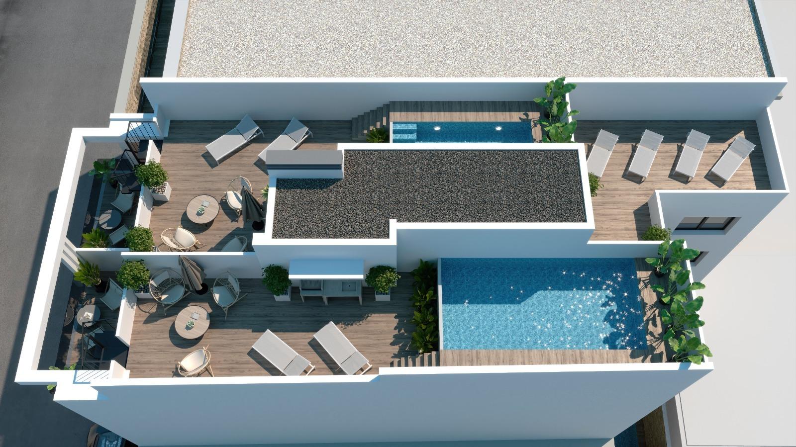 For sale - 2 Bedroom 2 Bathroom Penthouse in Torrevieja - Playa de El Cura  - Alicante