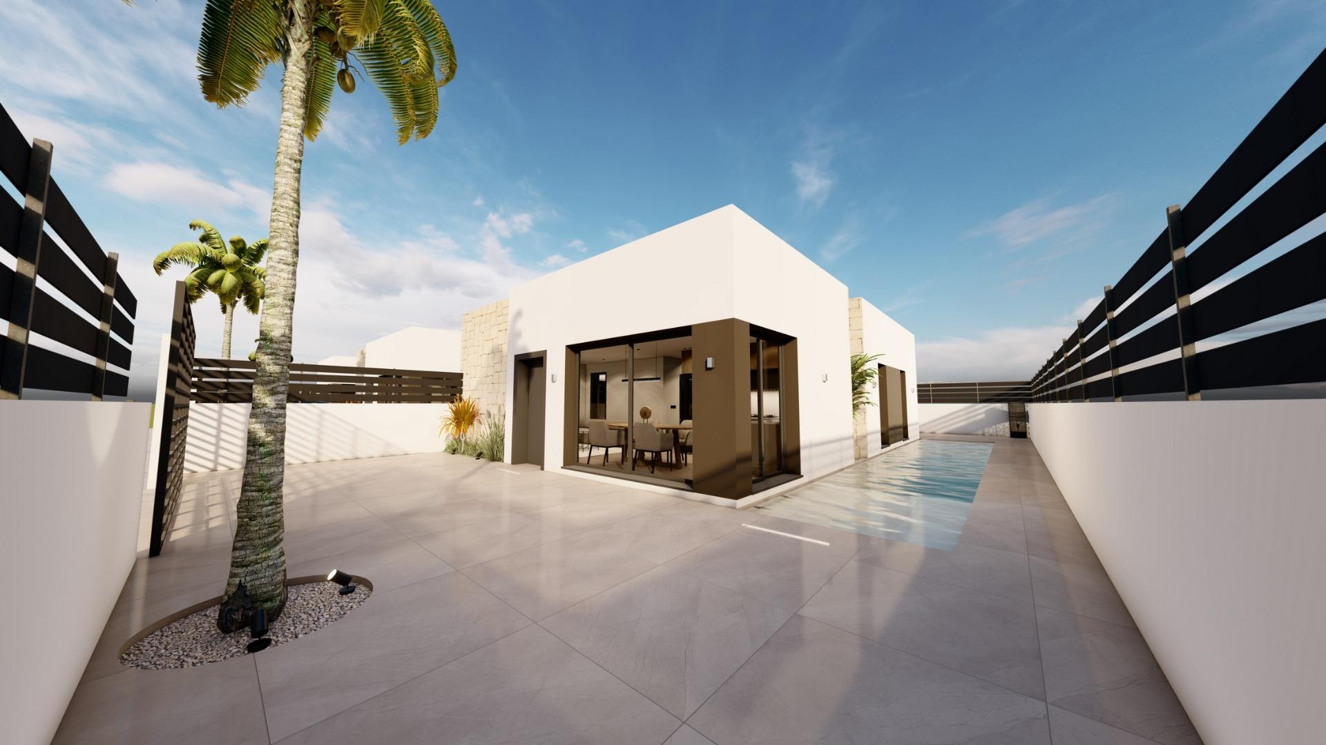 For sale - 3 Bedroom 2 Bathroom Villa in Benijofar - Urb. Monteazul  - Alicante