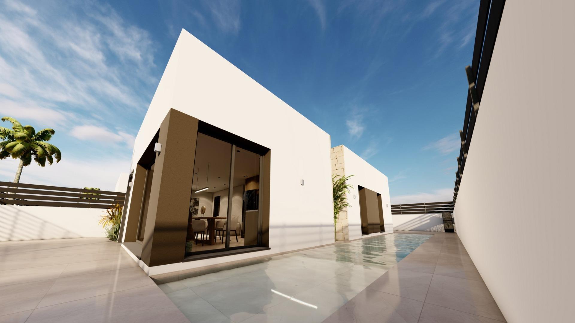 For sale - 3 Bedroom 2 Bathroom Villa in Benijofar - Urb. Monteazul  - Alicante