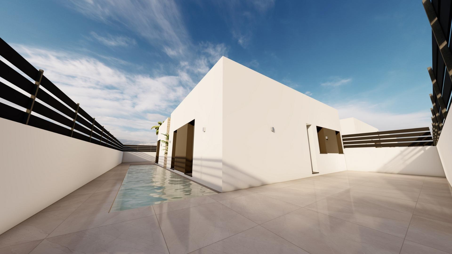 For sale - 3 Bedroom 2 Bathroom Villa in Benijofar - Urb. Monteazul  - Alicante