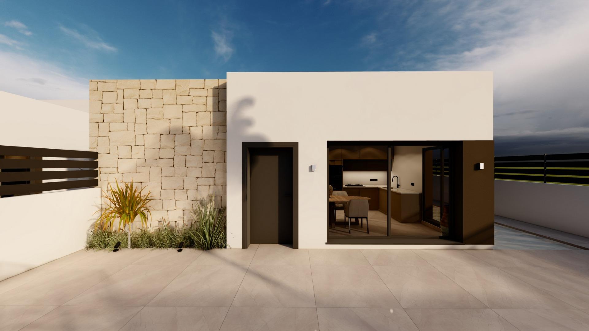 For sale - 3 Bedroom 2 Bathroom Villa in Benijofar - Urb. Monteazul  - Alicante