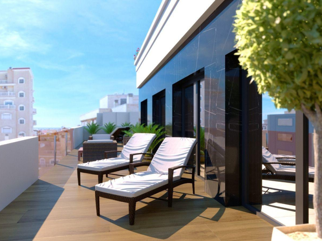 2 Bedroom 2 Bathroom Penthouse in Torrevieja