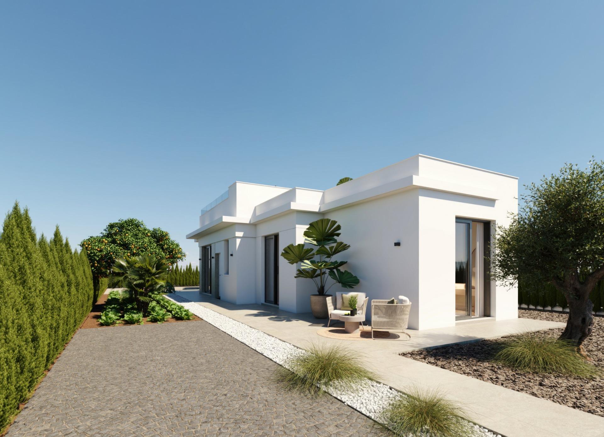 New Build - 2 Bedroom 2 Bathroom Villa in Fuente Álamo - Hacienda Del Álamo Golf  - Murcia