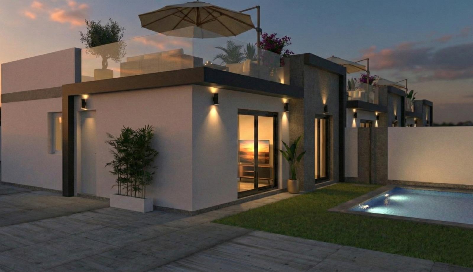 New Build - 3 Bedroom 2 Bathroom Villa in Torre Pacheco - pueblo  - Murcia