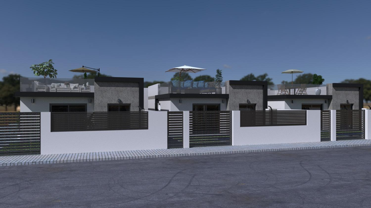 New Build - 3 Bedroom 2 Bathroom Villa in Torre Pacheco - pueblo  - Murcia