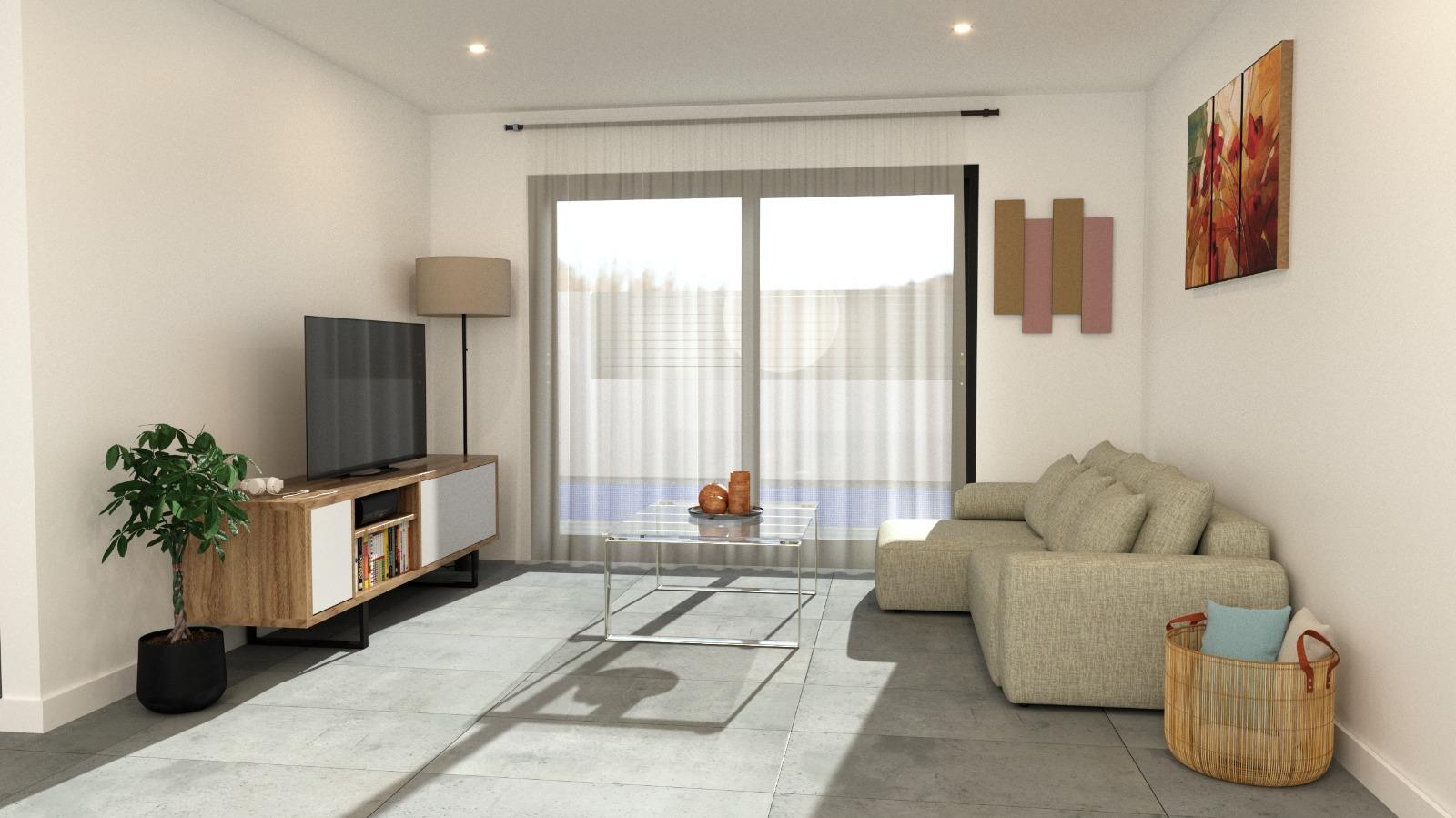 New Build - 3 Bedroom 2 Bathroom Villa in Torre Pacheco - pueblo  - Murcia